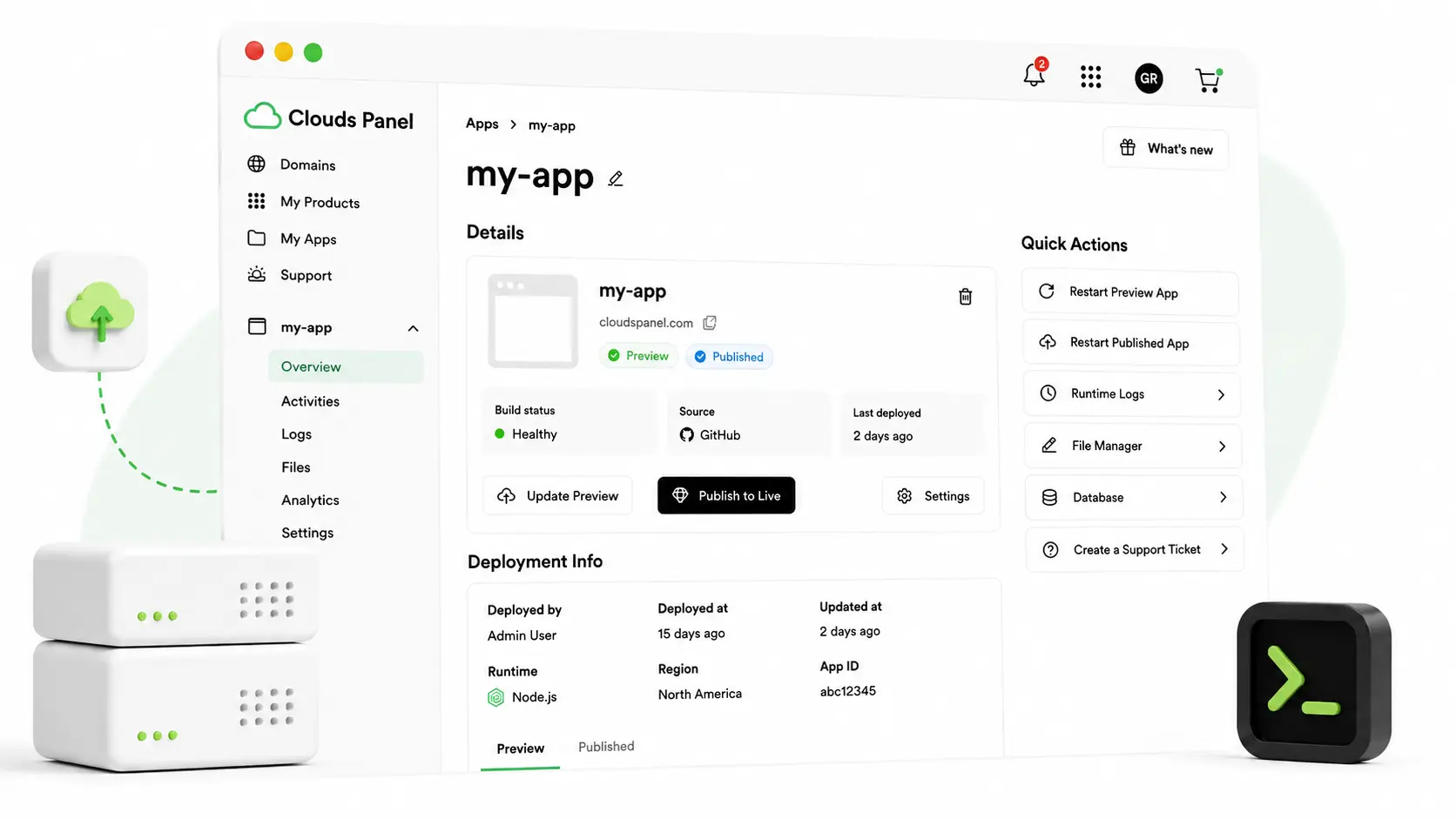 cPanel Node.js Hosting Showcase