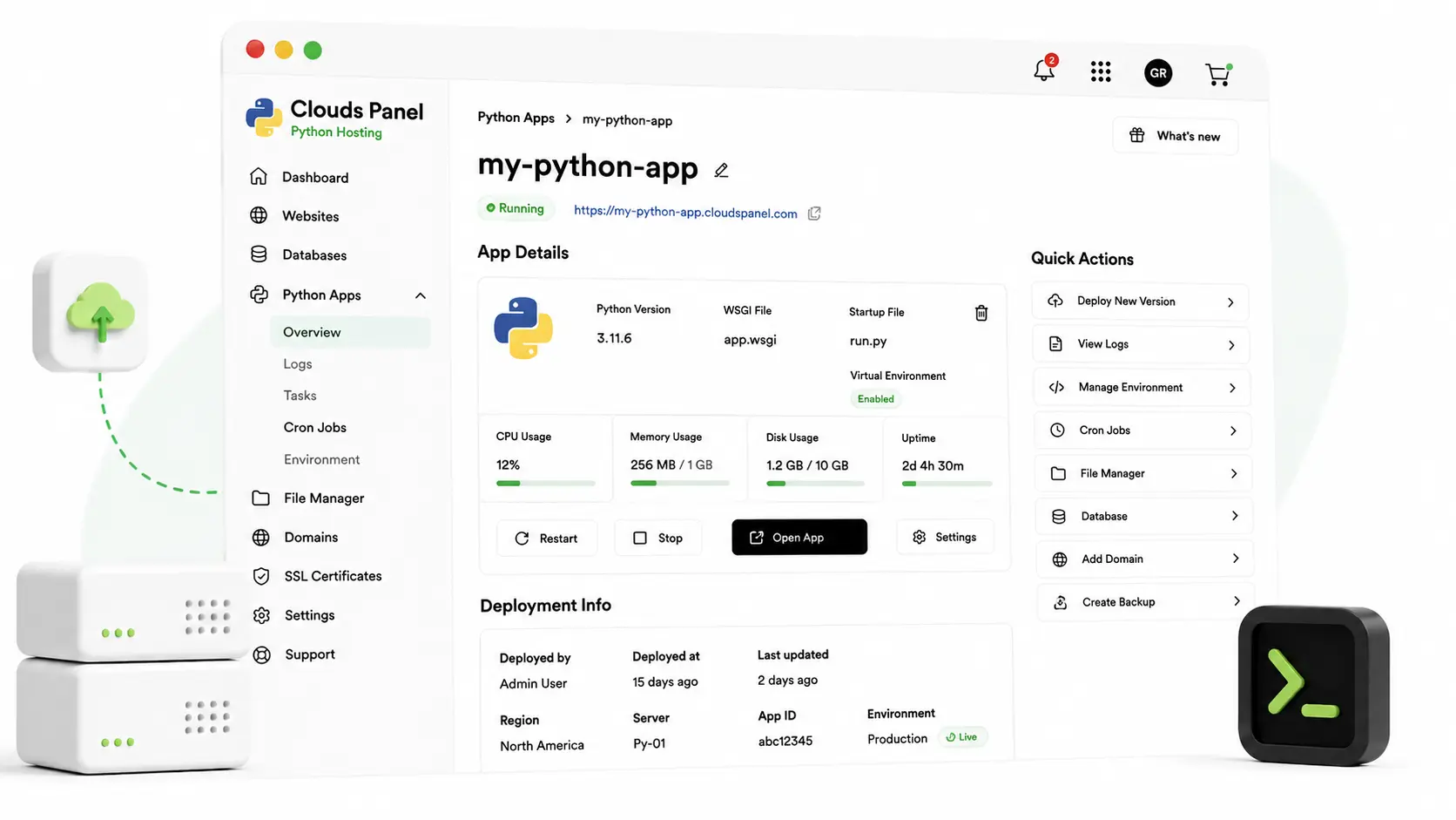 cPanel Python Hosting Showcase
