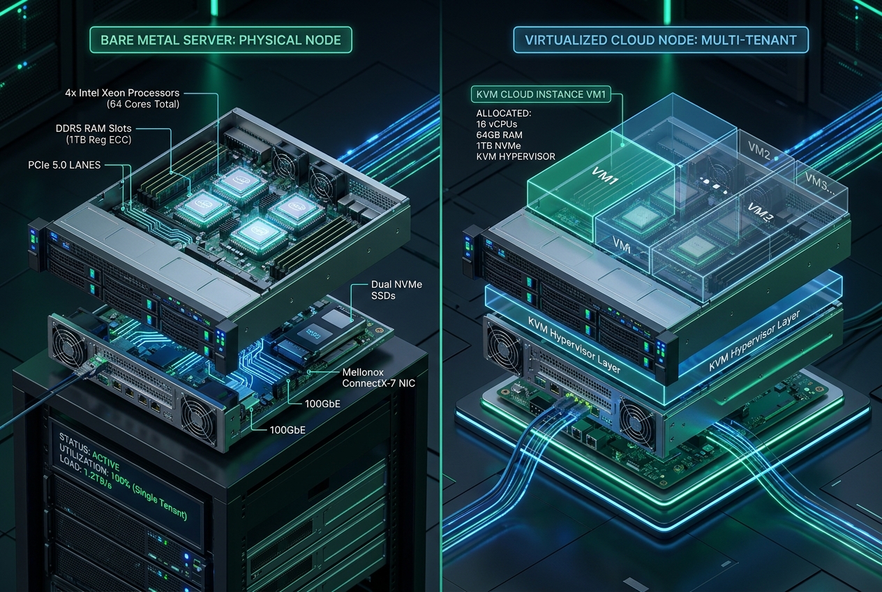 Bare Metal vs VPS Hosting: Choosing the Right Dedicated Compute for SaaS Platforms