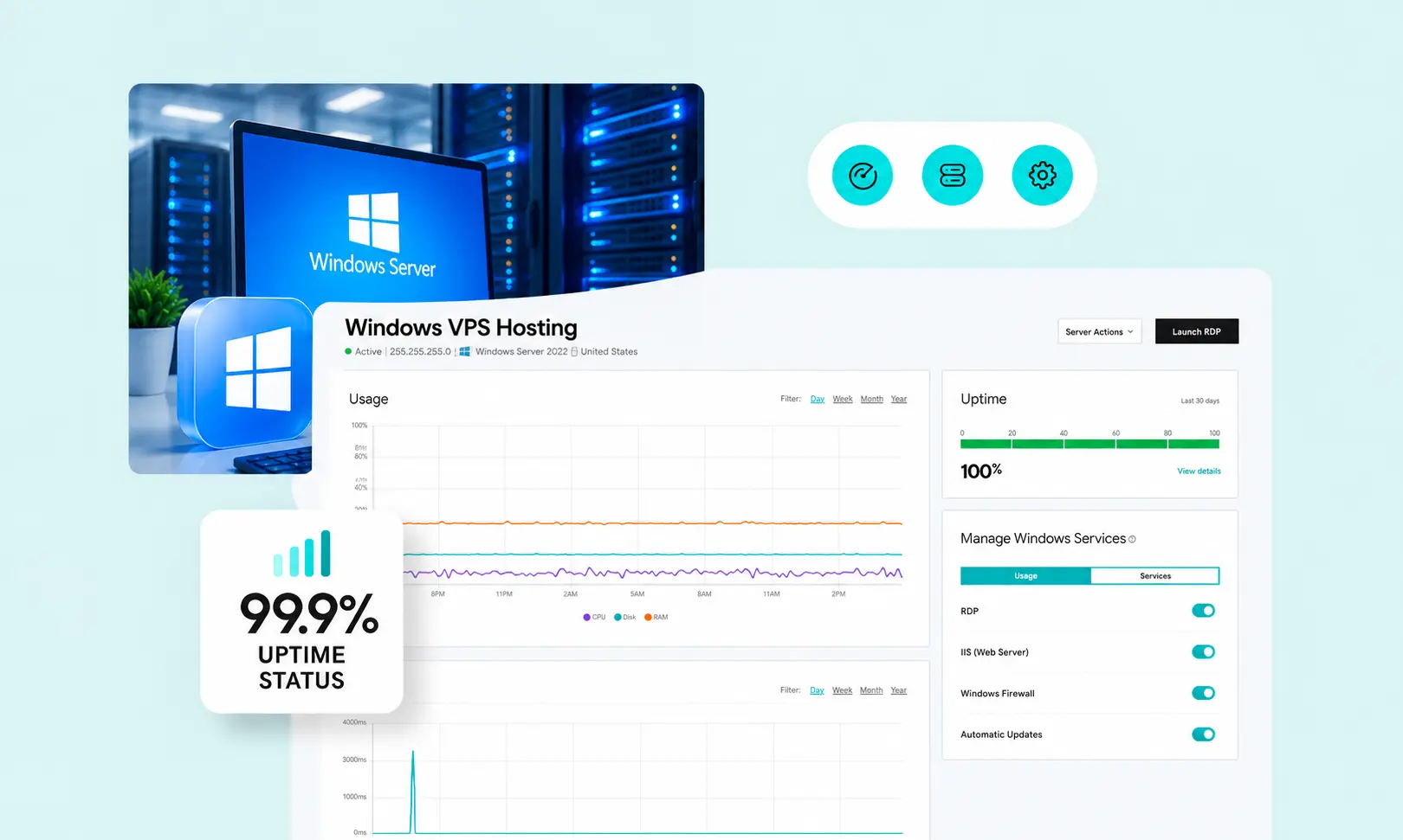 Windows VPS Virtual Private Server Hosting Showcase